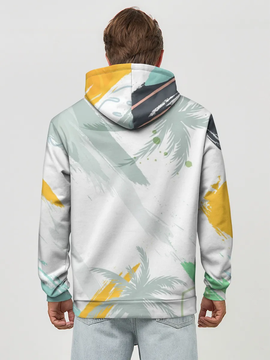 Худи мужской база хлопок / Aloha Hawaii