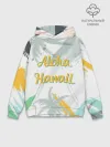 Худи мужской база хлопок / Aloha Hawaii