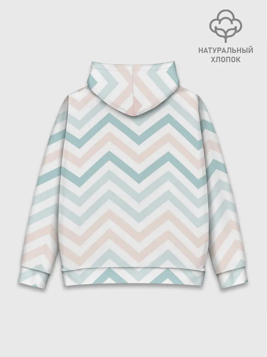 Худи мужской база хлопок / Никогда не переставай мечтать