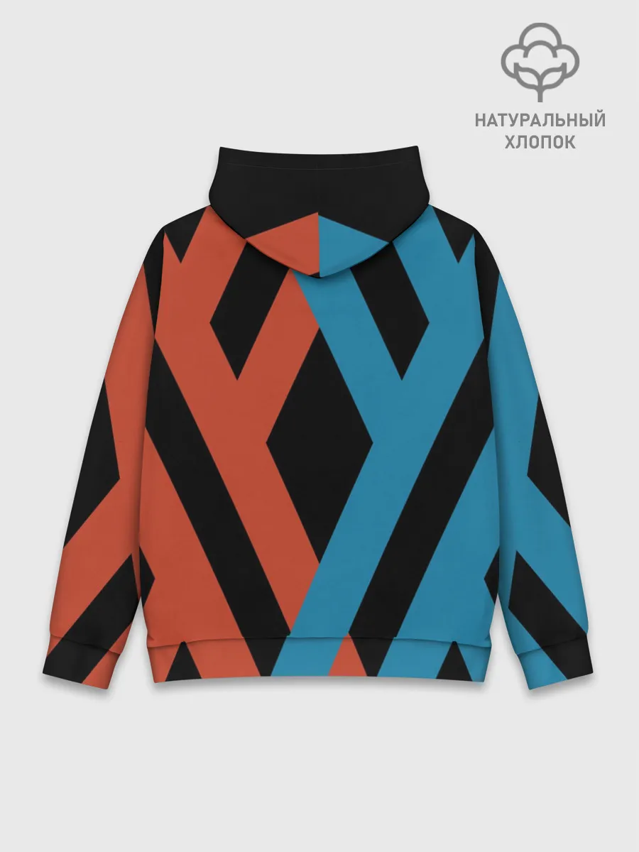 Худи мужской база хлопок / two XX on black