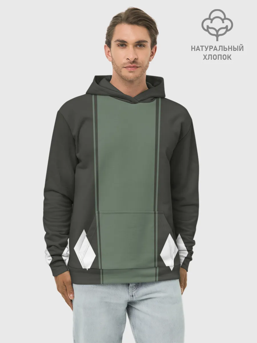 Худи мужской база хлопок / BLEACH KISUKE URAHARA