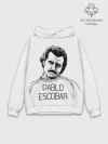 Худи мужской база хлопок / Pablo Escobar