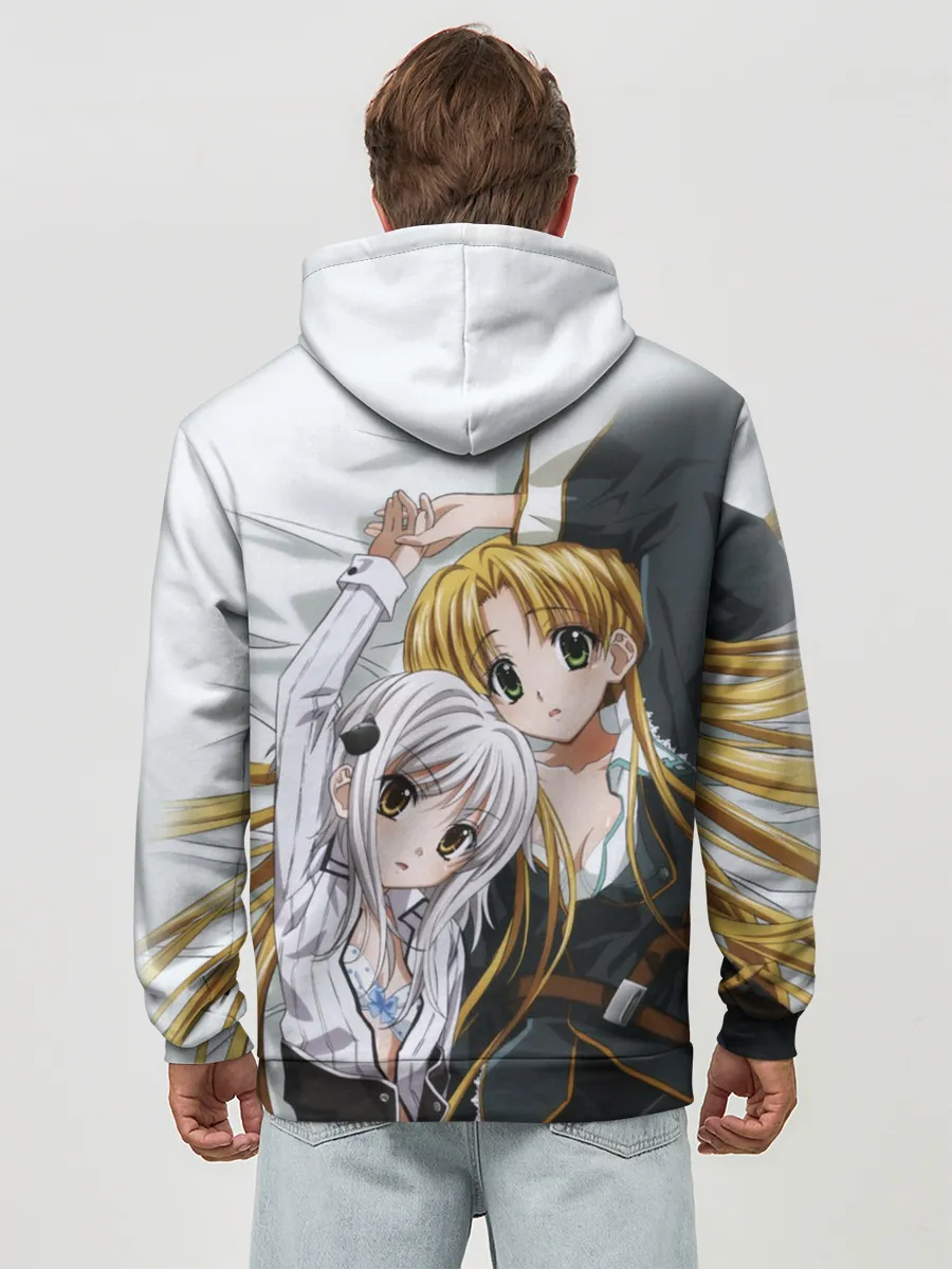 Худи мужской база хлопок / High School