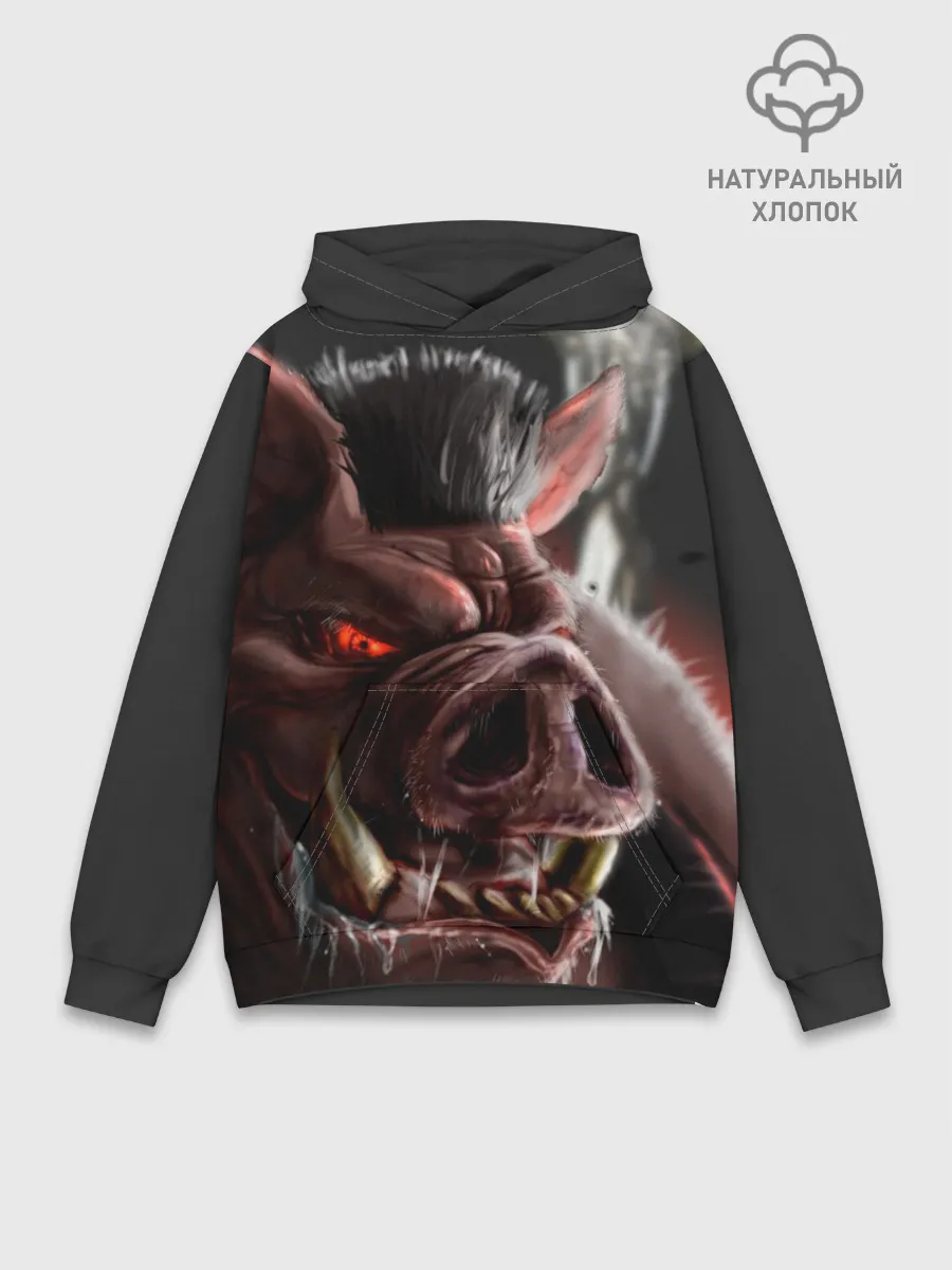 Худи мужской база хлопок / DUKE NUKEM