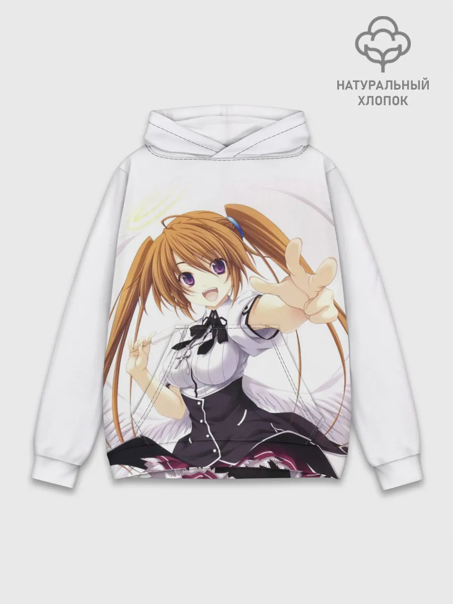 Худи мужской база хлопок / Ирина Шидо | High School DxD