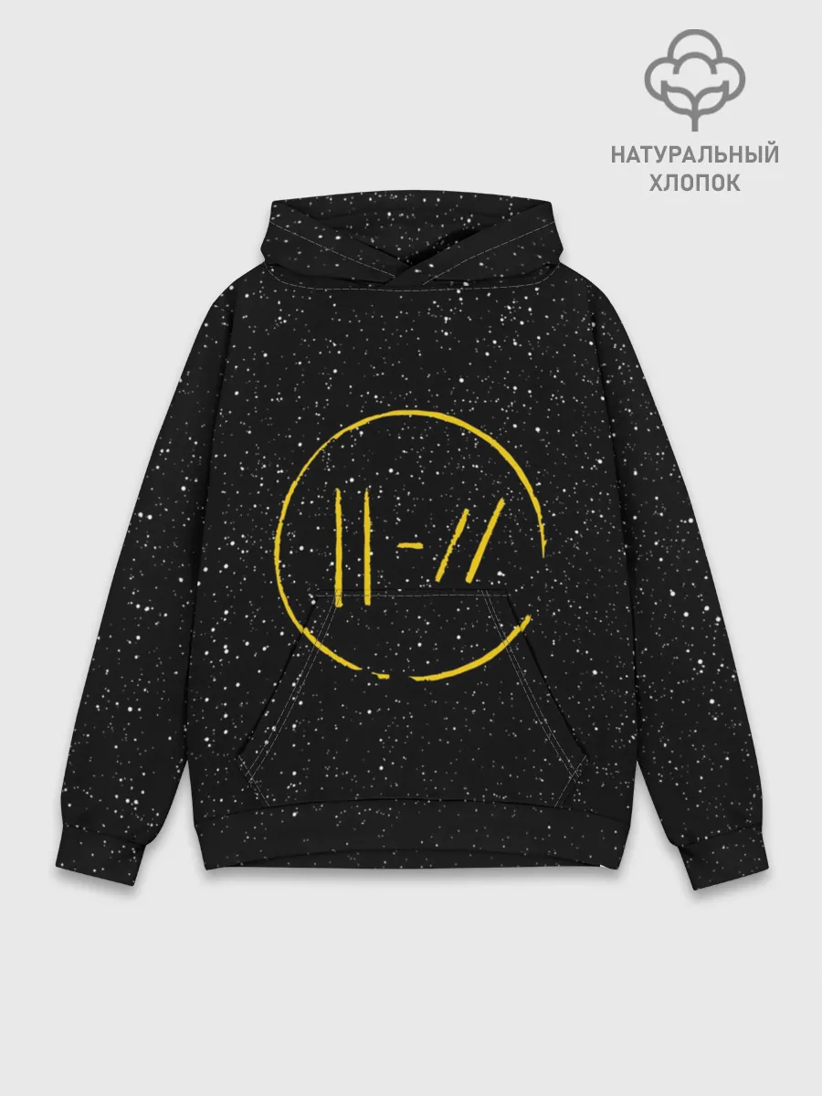 Худи мужской база хлопок / TOP BLACK SPACE