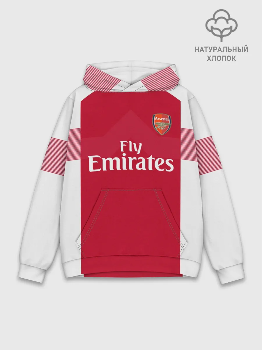 Худи мужской база хлопок / Ozil home 18-19