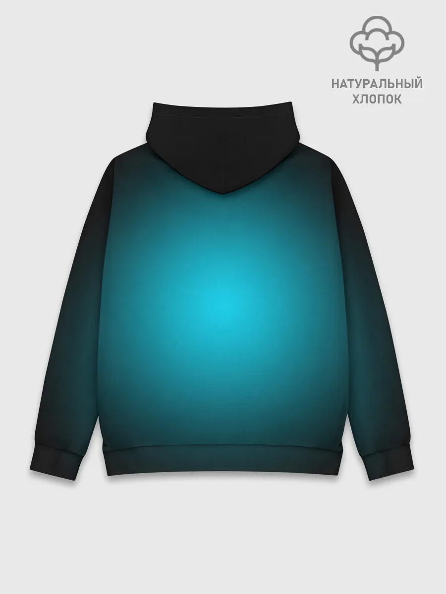 Худи мужской база хлопок / QUANTUM JONES SODA