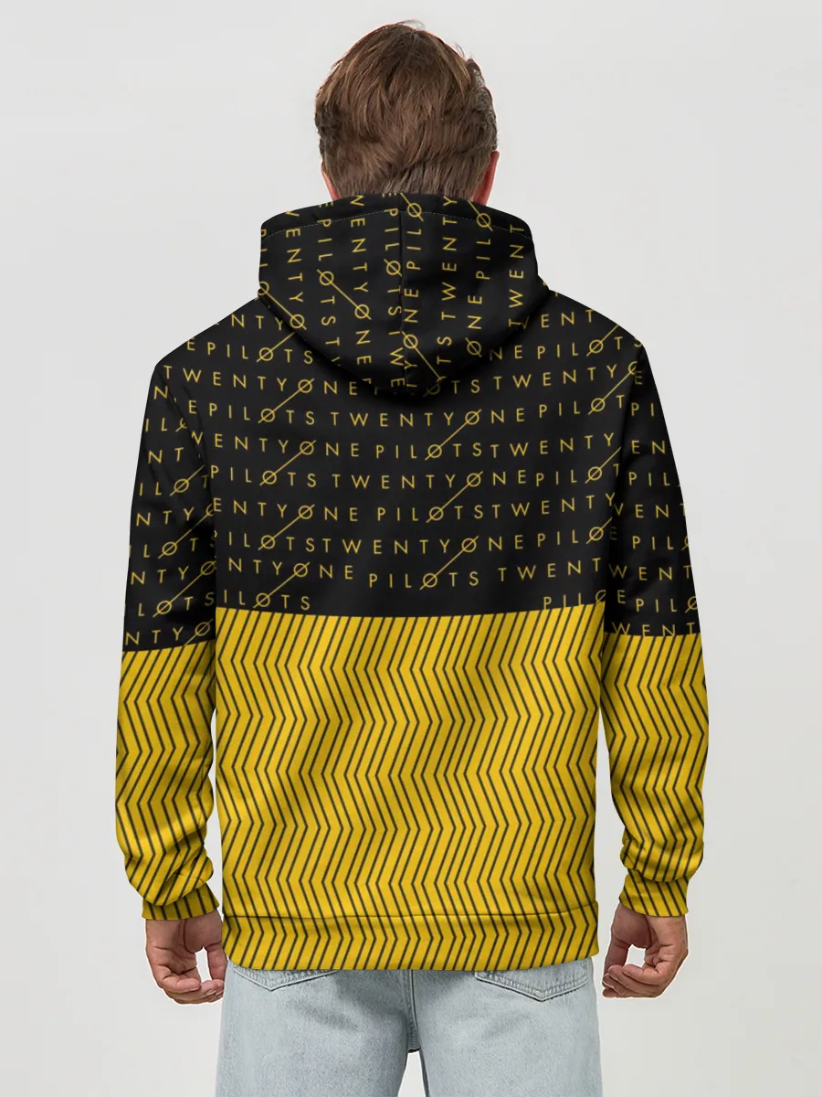 Худи мужской база хлопок / TWENTY ONE PILOTS TOP