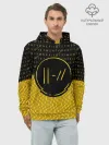 Худи мужской база хлопок / TWENTY ONE PILOTS TOP