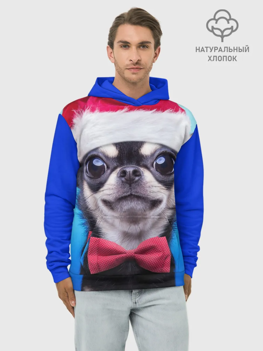 Худи мужской база хлопок / рождество