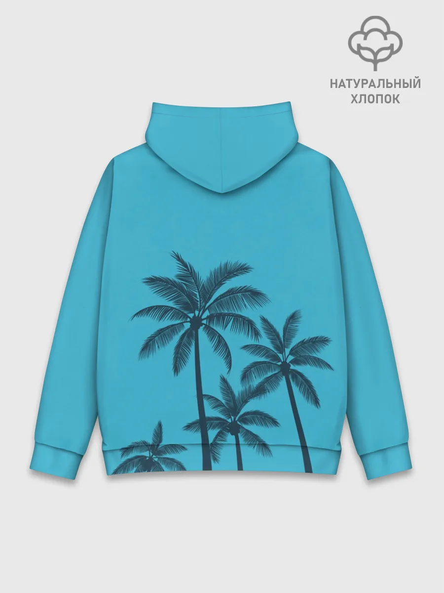 Худи мужской база хлопок / Good vibes only