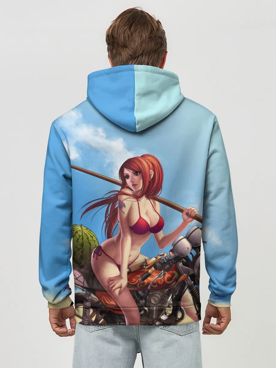 Худи мужской база хлопок / Манга Хвост Феи