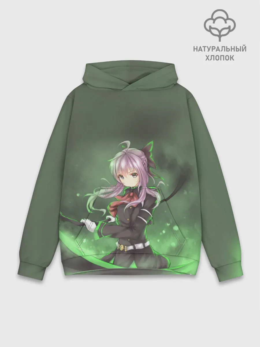 Худи мужской база хлопок / Шиноа Хиираги