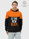 Худи мужской база хлопок / ORANGE IS THE NEW BLACK