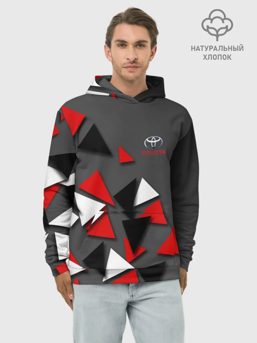 Худи мужской база хлопок / TAYOTA.