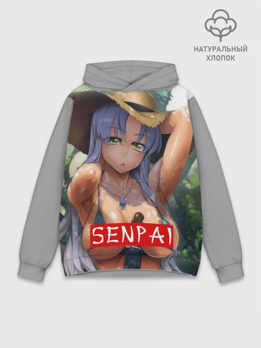 Худи мужской база хлопок / Senpai