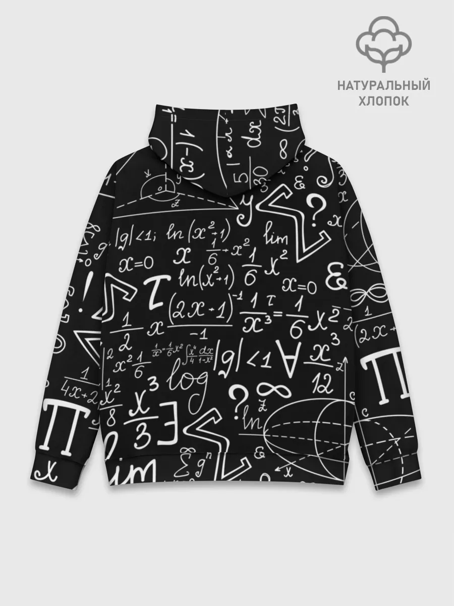 Худи мужской база хлопок / ФОРМУЛЫ ФИЗИКА ЛЯМБДА