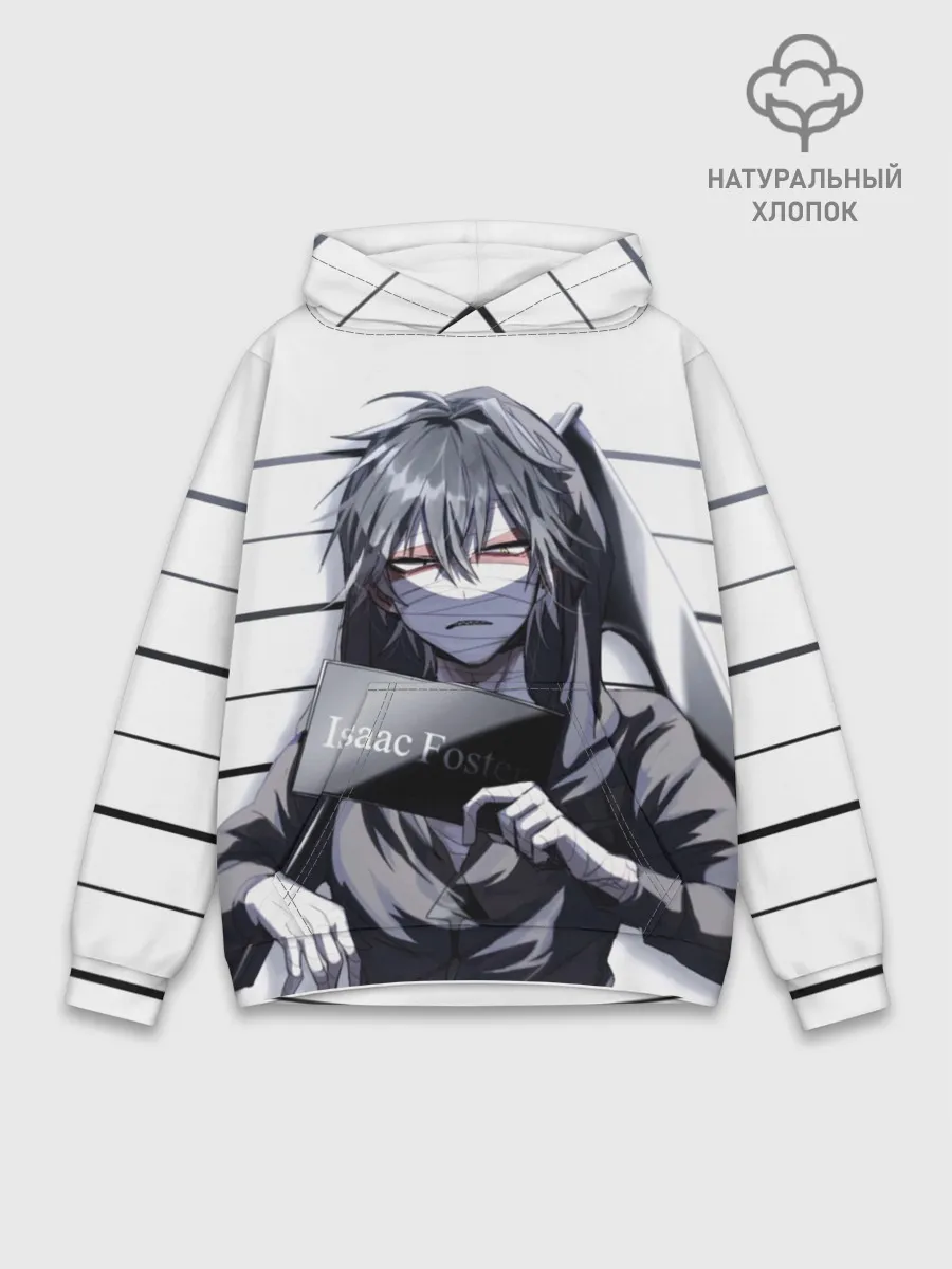 Худи мужской база хлопок / Satsuriku no Tenshi