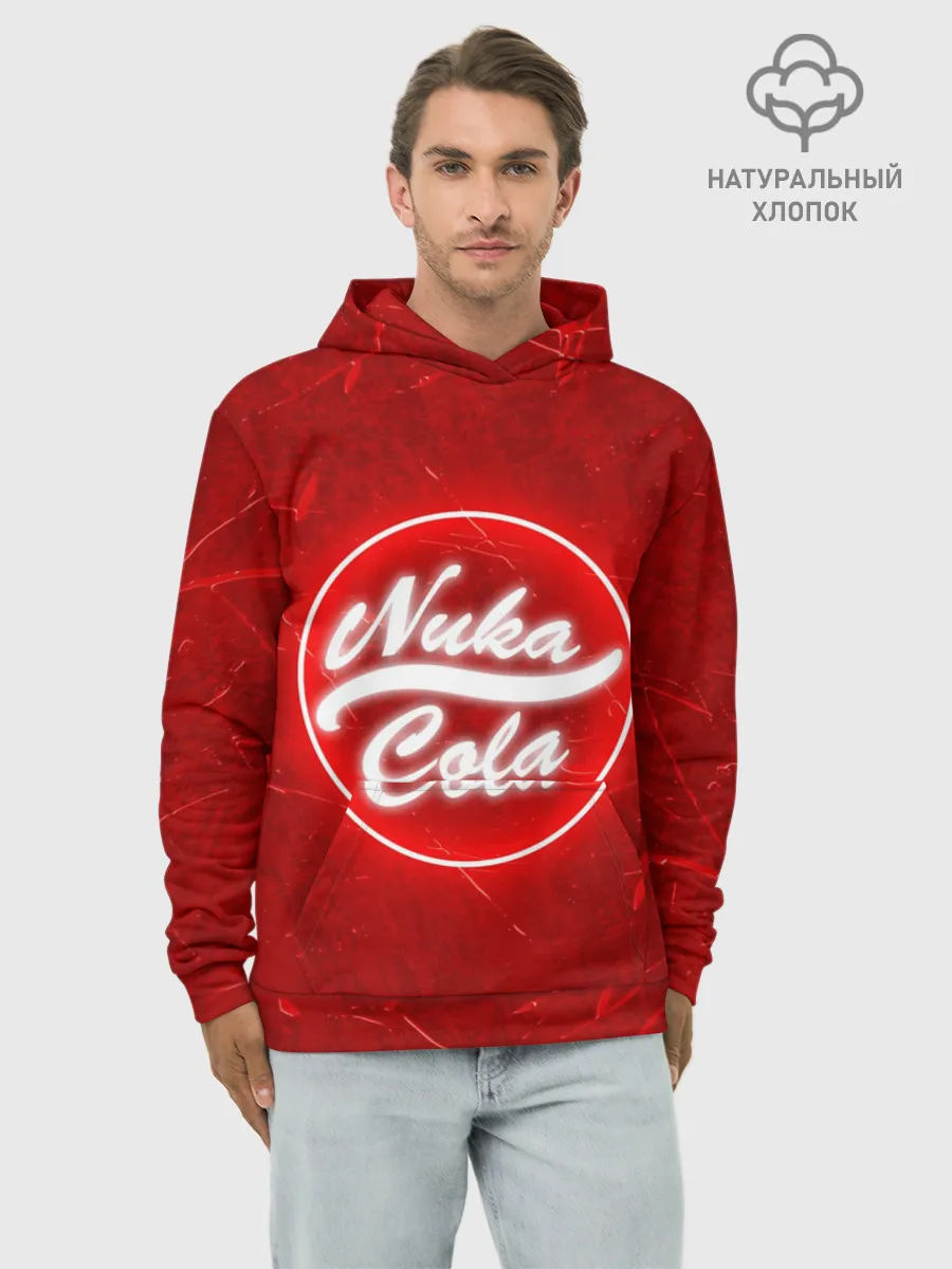 Худи мужской база хлопок / NUKA COLA