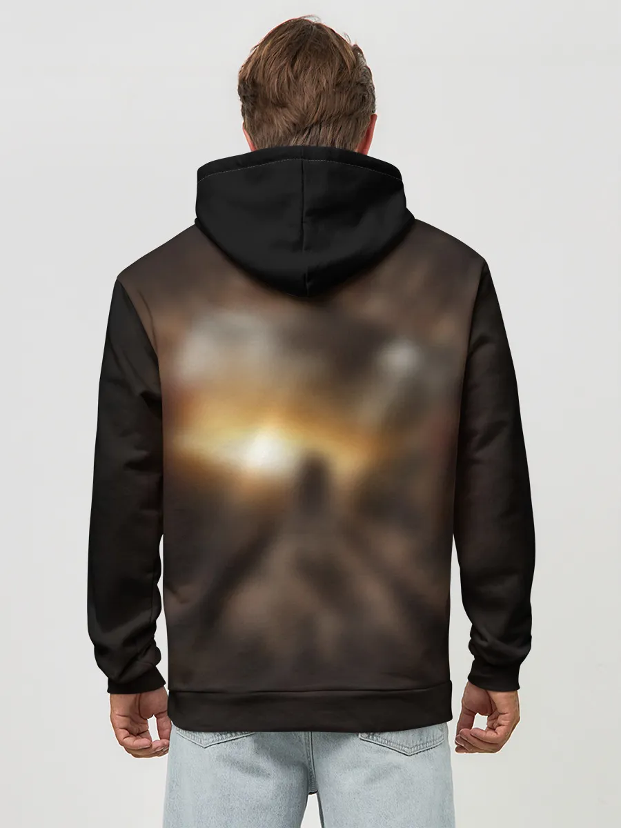 Худи мужской база хлопок / METRO EXODUS | МЕТРО ИСХОД