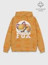 Худи мужской база хлопок / Fox