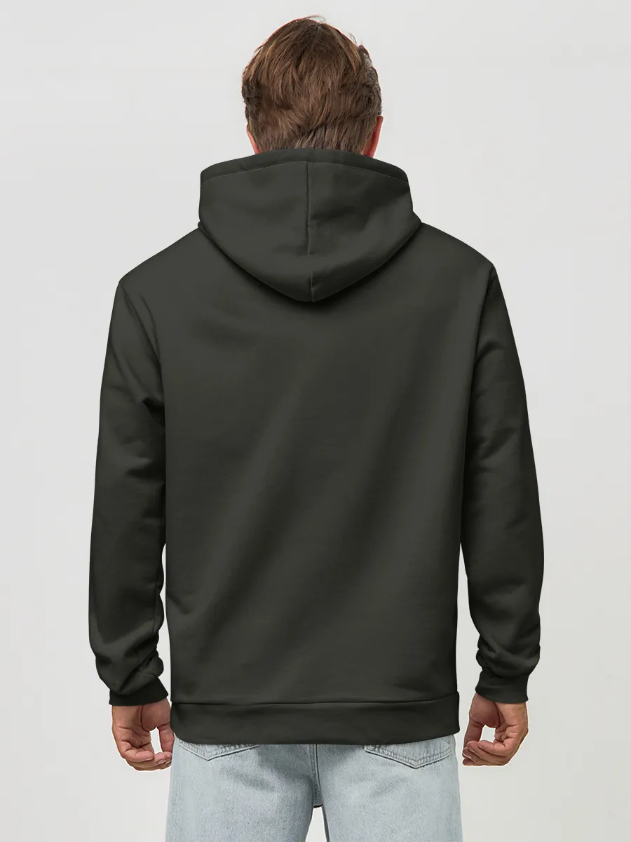 Худи мужской база хлопок / Black coffee