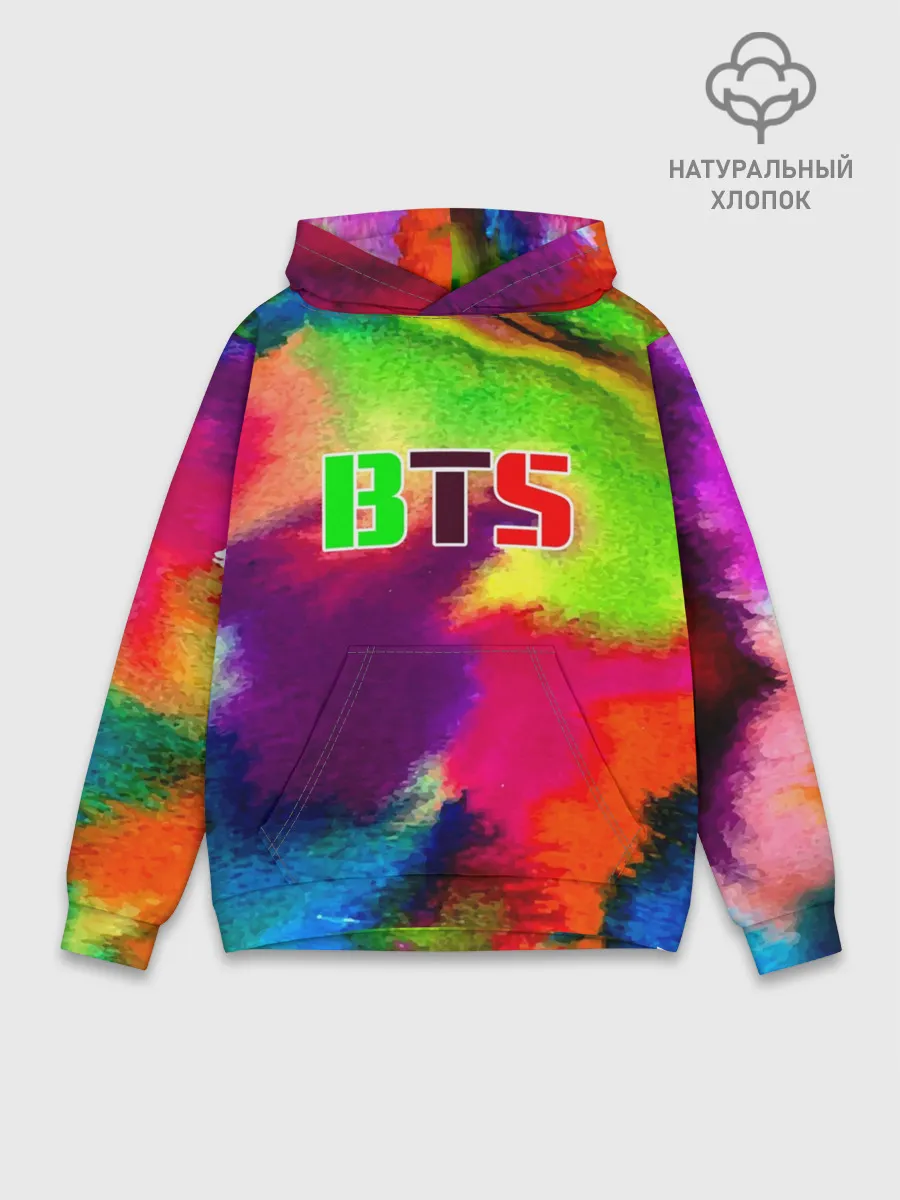 Худи мужской база хлопок / BTS