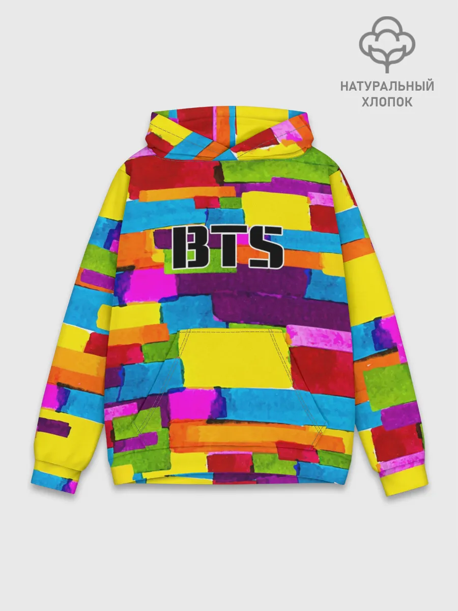 Худи мужской база хлопок / BTS