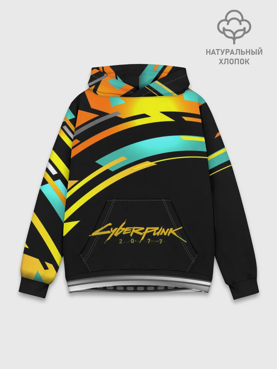 Худи мужской база хлопок / CyberPunk 2077