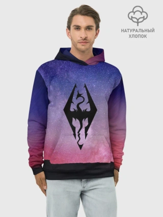 Худи мужской база хлопок / THE ELDER SCROLLS