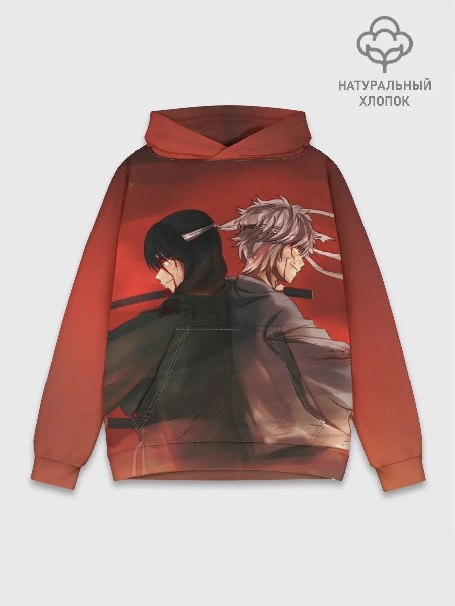 Худи мужской база хлопок / Back to back