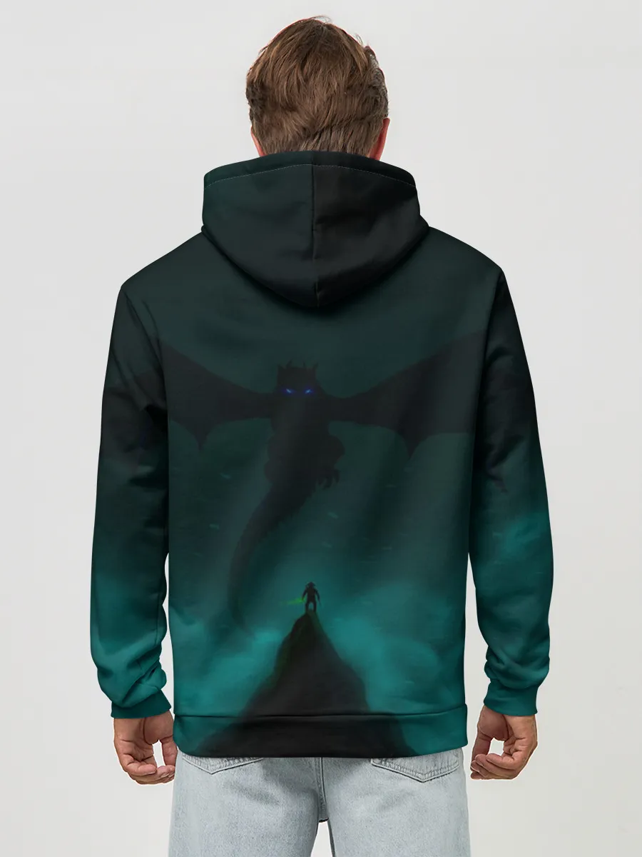 Худи мужской база хлопок / THE ELDER SCROLLS