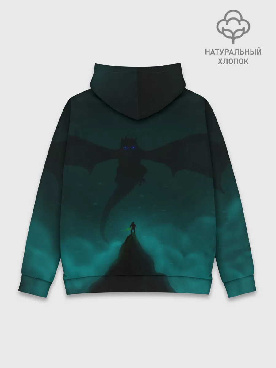 Худи мужской база хлопок / THE ELDER SCROLLS