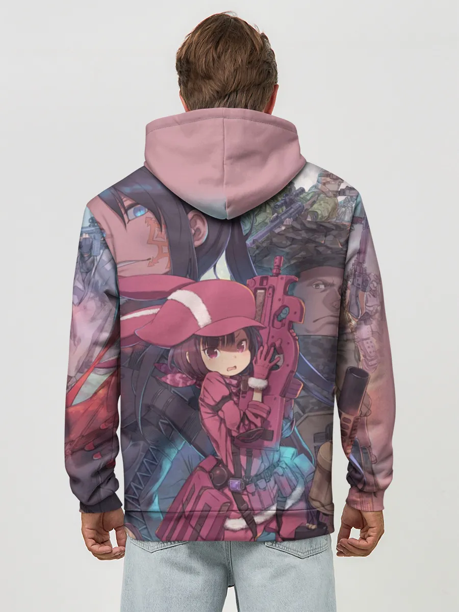 Худи мужской база хлопок / Призрачная пуля