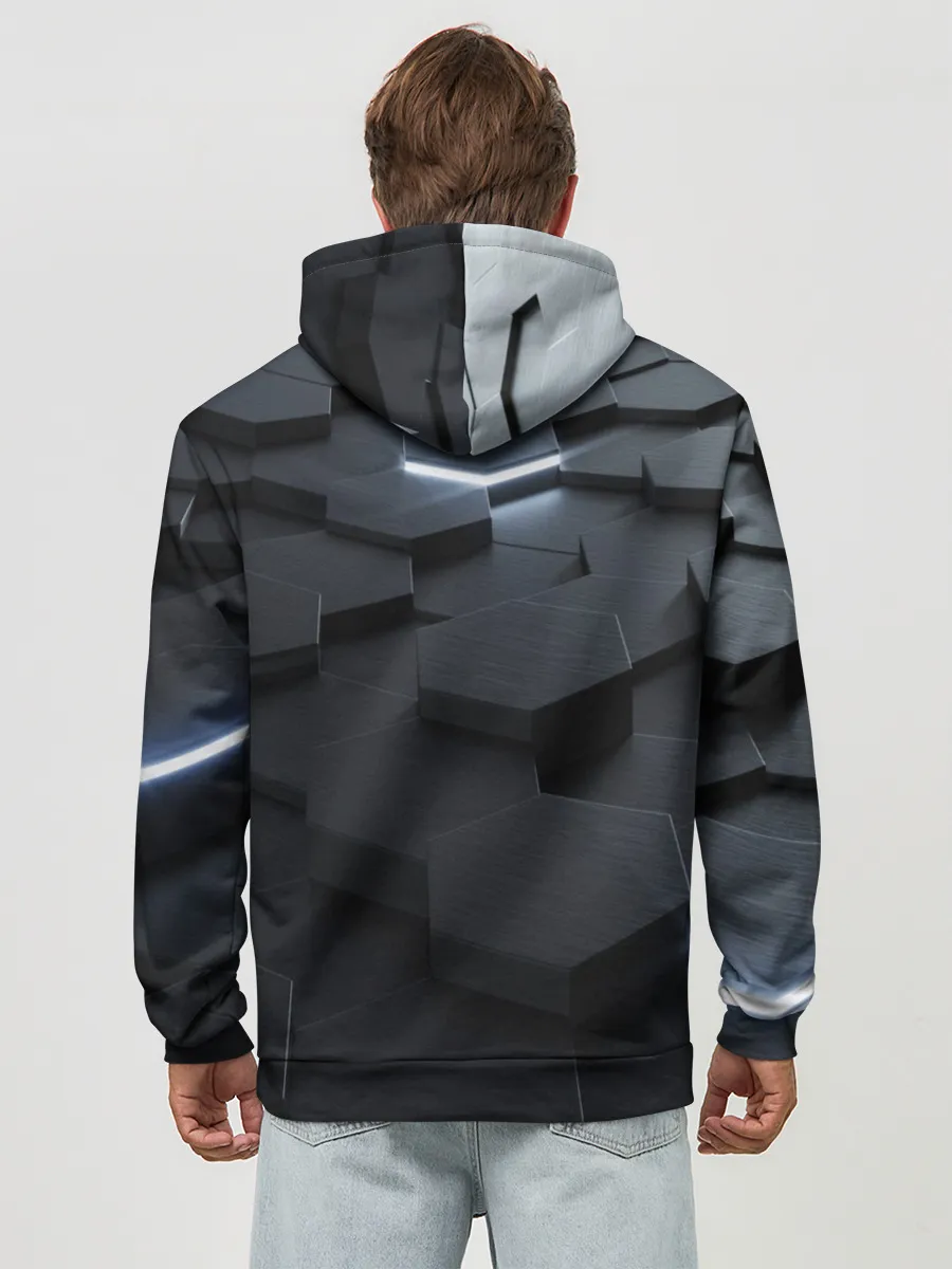 Худи мужской база хлопок / НАНО СОТЫ