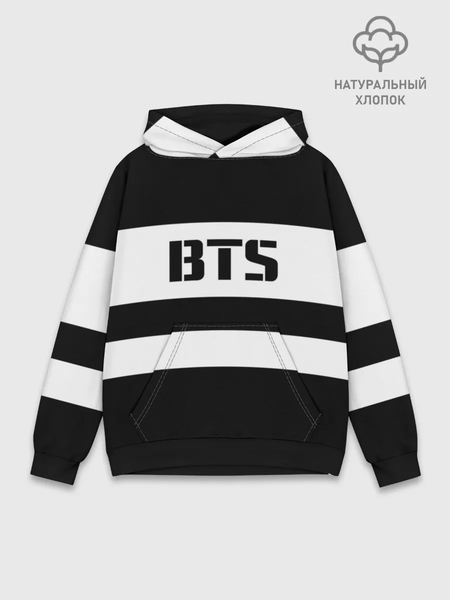 Худи мужской база хлопок / BTS