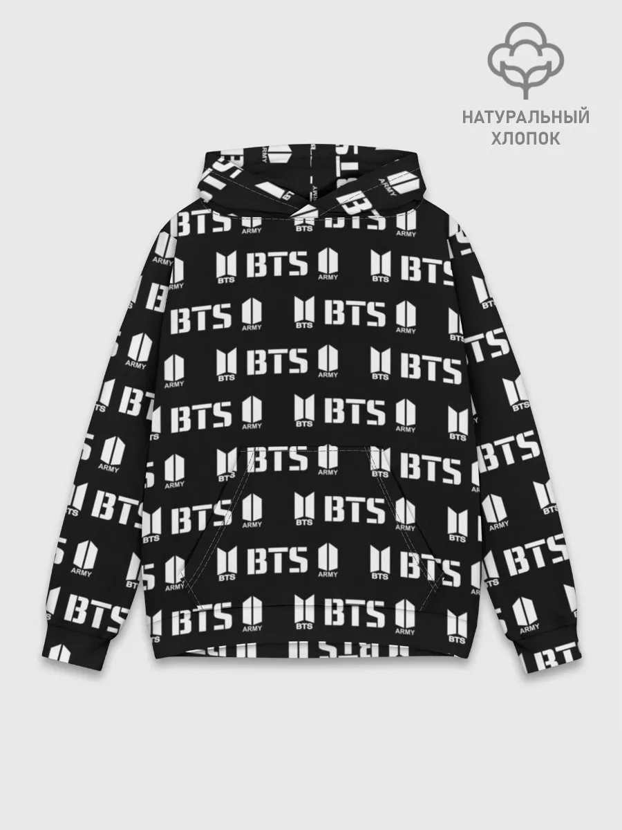 Худи мужской база хлопок / BTS