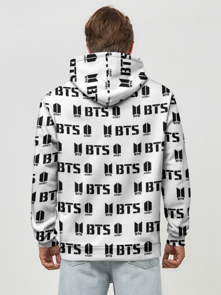 Худи мужской база хлопок / BTS