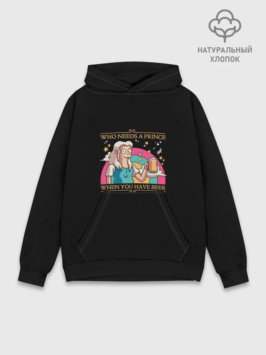 Худи мужской база хлопок / Disenchantment