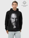 Худи мужской база хлопок / Steve Jobs