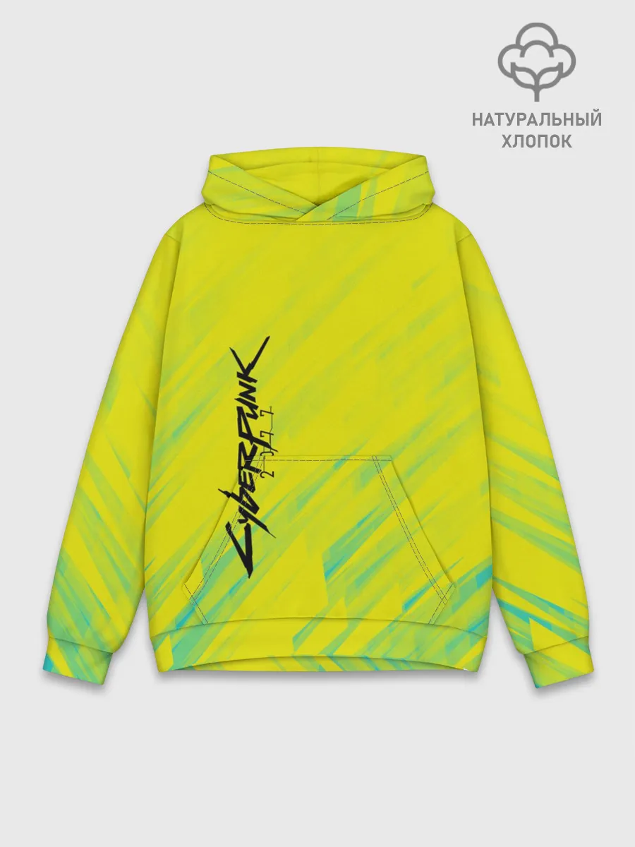 Худи мужской база хлопок / CYBERPUNK 2077 | КИБЕРПАНК 2077