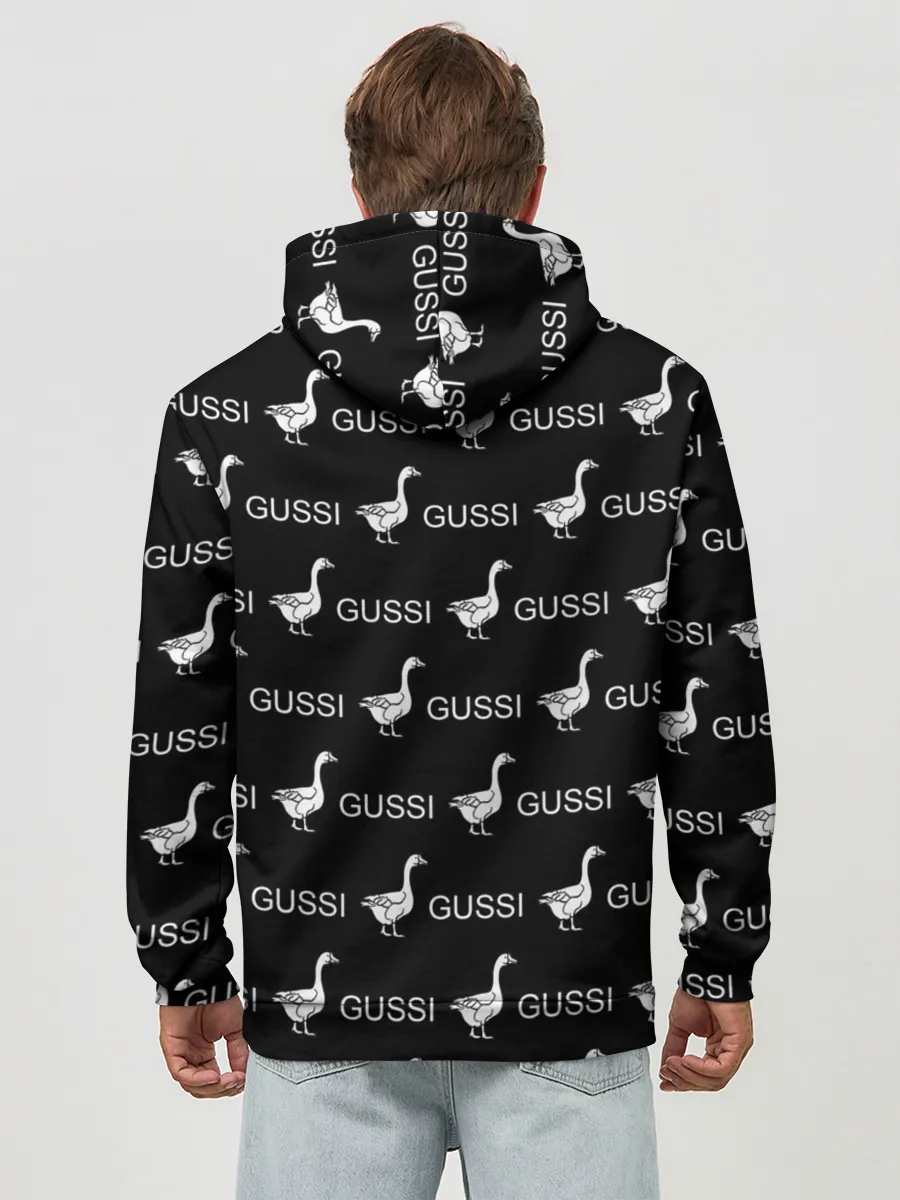 Худи мужской база хлопок / GUSSI