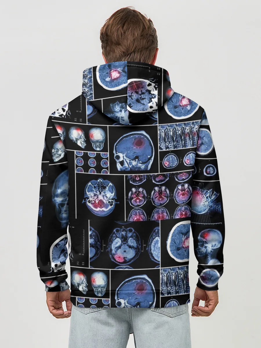 Худи мужской база хлопок / неврология