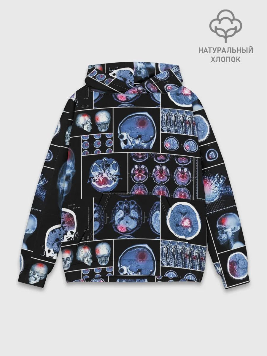 Худи мужской база хлопок / неврология