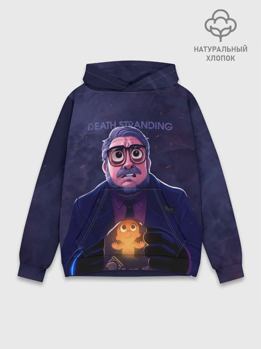 Худи мужской база хлопок / Guillermo del Toro