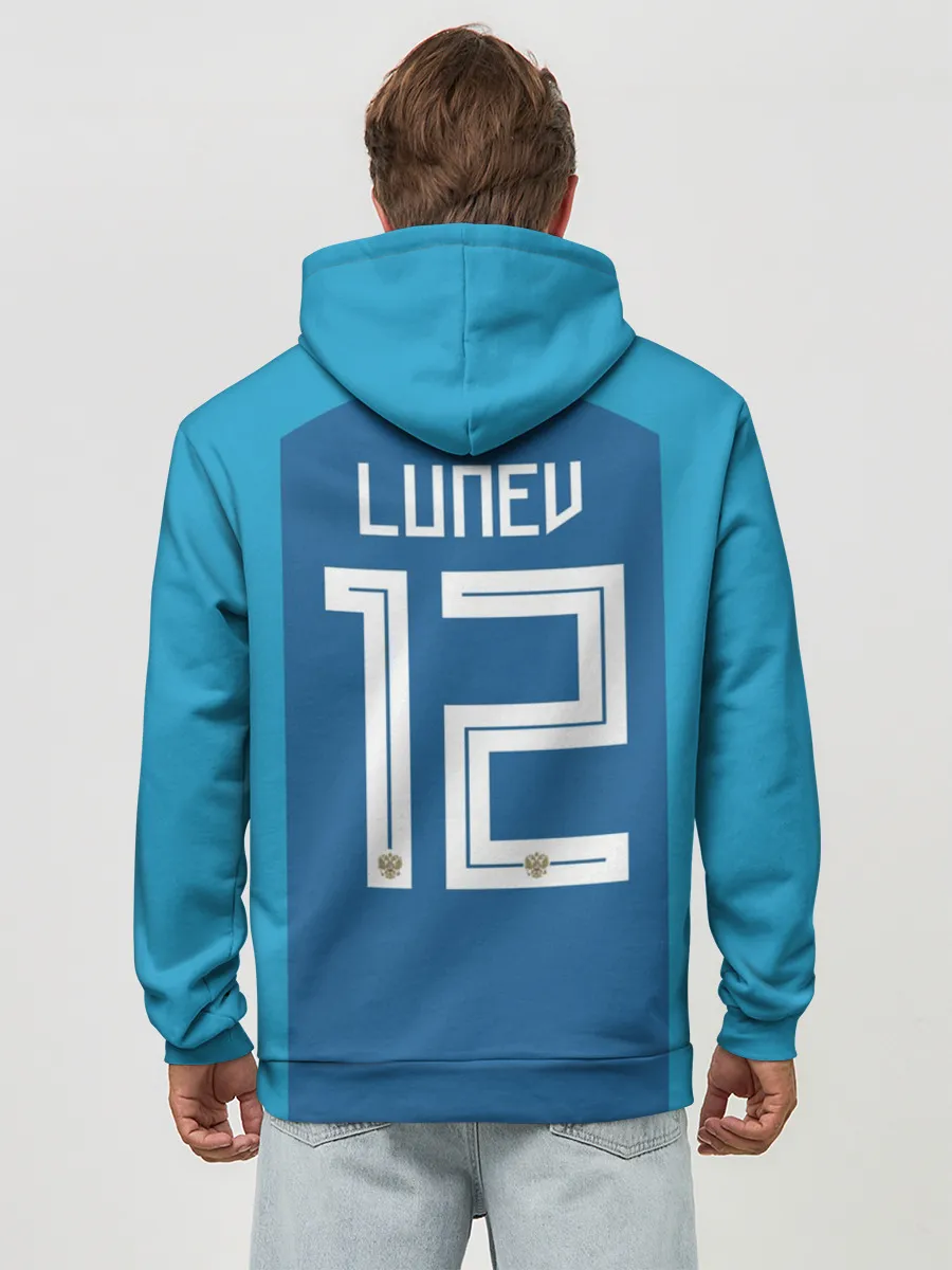 Худи мужской база хлопок / Lunev away WC 2018