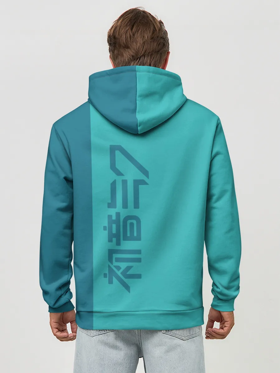 Худи мужской база хлопок / Хацуне Мику 01