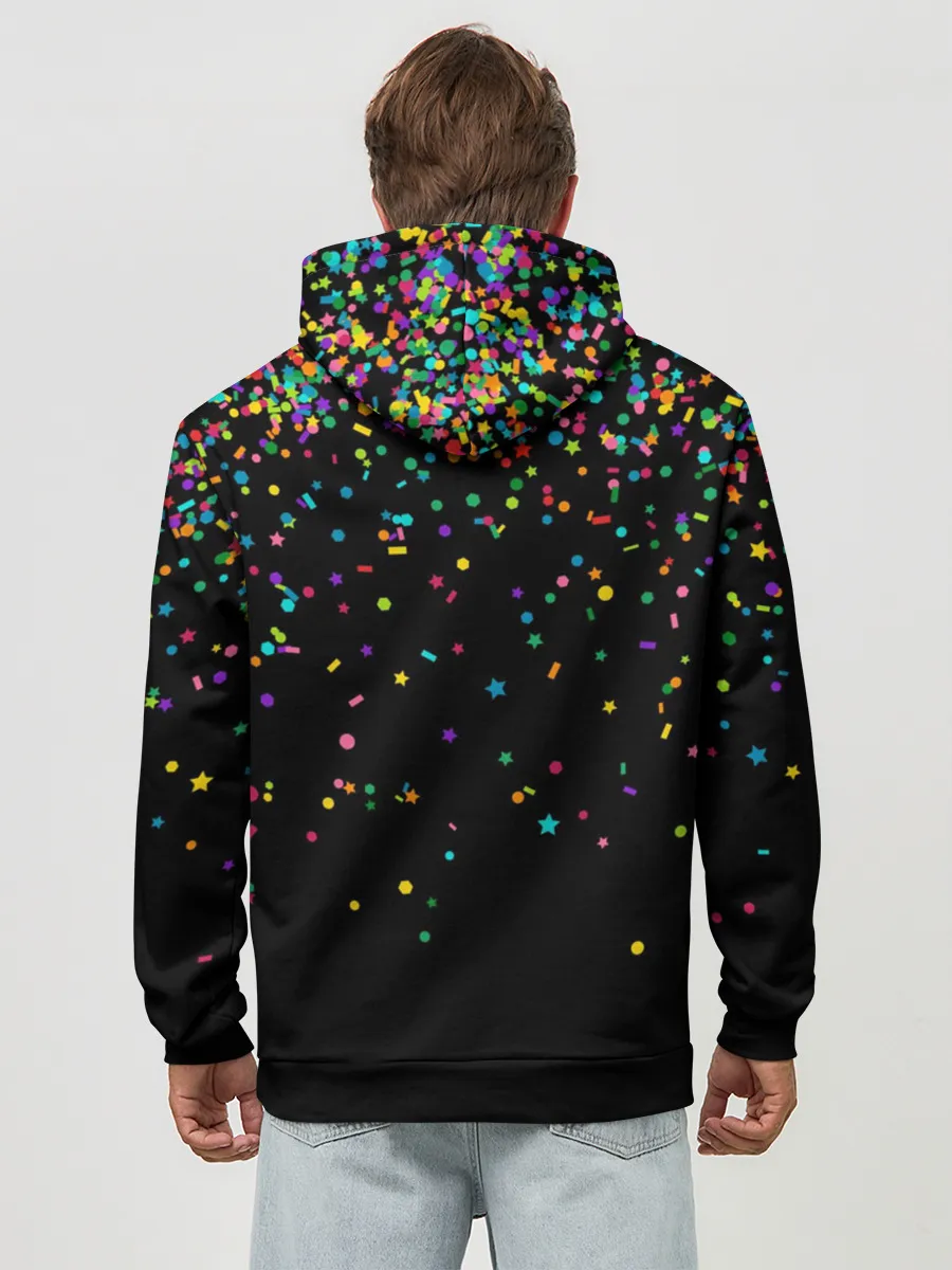 Худи мужской база хлопок / Ёлка