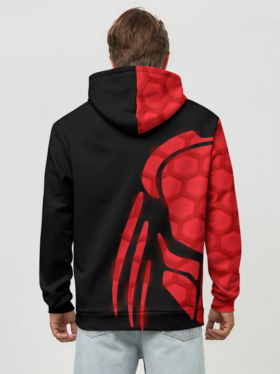 Худи мужской база хлопок / ХИЩНИК | PREDATOR.